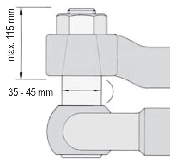 Extractor de pivoti reglabil pentru camioane si autobuze NEXUS 169-5 s