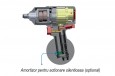 Pistol pneumatic reversibil de impact cu turatie variabila 1/2 inch UNIOR 627570 p1